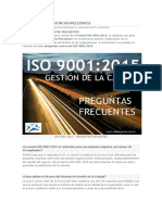 Actualizacion ISO 9001-2015