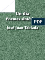 Un Dia Poemas Sinteticos Jose Juan Tablada