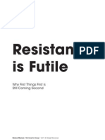 Resistence Is Futile Essay