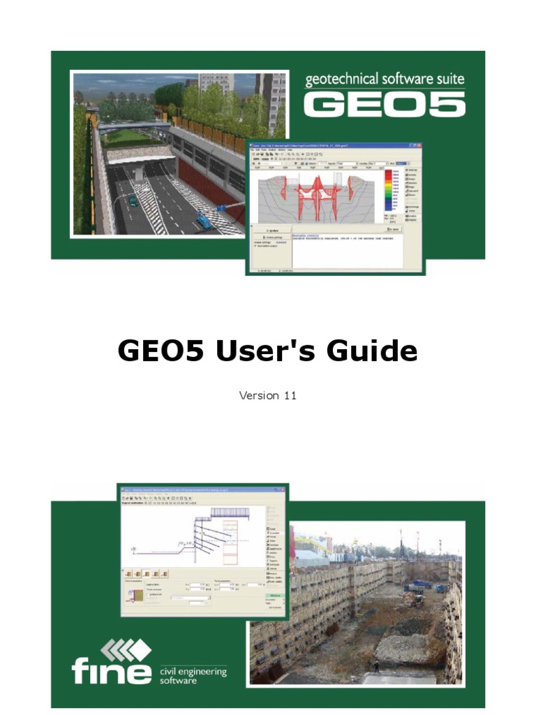Geo 5 User Guide En Soil Civil Engineering