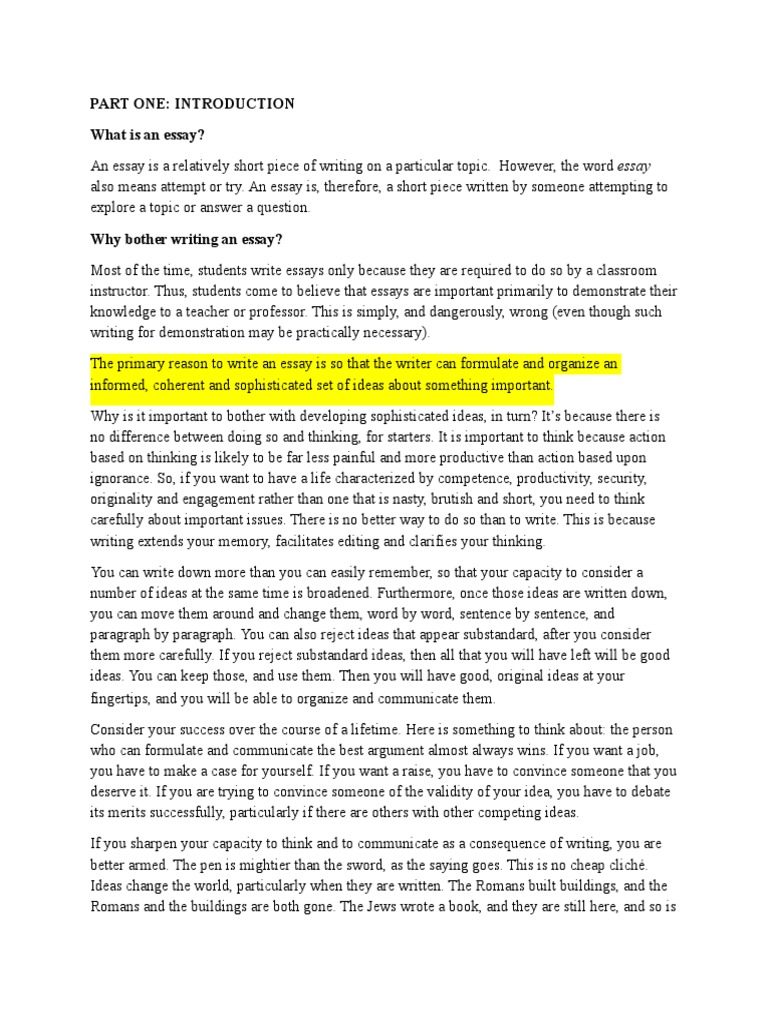 Jordan B. Peterson10 Step Guide to Clearer Thinking Through Essay