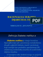 Miroljub Jovanovic - Racionalna Terapija Dejabetese - Tip 2.pps