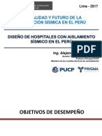 Diseño de Hospitales Con Aislamiento Sísmico en El Perú