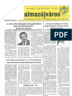 Balmazújváros újság - 2003 március