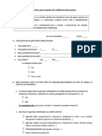 Questionário para Estudo Da Violência Entre Pares