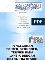 Promkes Pencegahan Primer, Sekunder, Dan Tersier Pada Lansia Dengan Resiko Jatuh