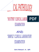 The Purpose and Steps of Laboratory Examinations