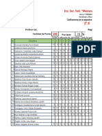 Control Evaluaciones 2°L