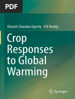 Dinesh Chandra Uprety, V.R Reddy (Auth.) - Crop Responses To Global Warming-Springer Singapore (2016)