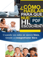 Como Hablar para Que Nuestros Hijos Escuchen