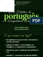 O Livro Didático de Português e o Desenvolvimento Da Competência Comunicativa
