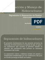 II. Separación de Fluidos Exte