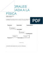 Integrales Aplicada A La Física