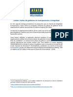 Callao: Planes de Gobierno en Transparencia e Integridad