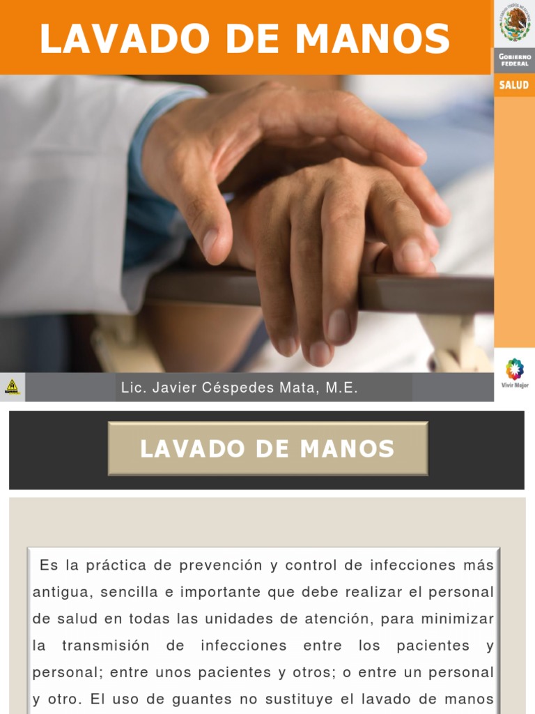 1.lavado de Manos | PDF | Lavado de manos | Especialidades Medicas