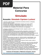 26. Simulado Cipriano Luickesi