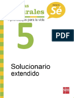 Solucionario Naturales 5