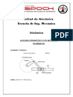 Mecanismos Con Métodos Numéricos