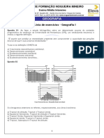 Desenvolvimento sustentável na prova de Geografia