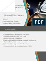 Normas ISO en Mexico