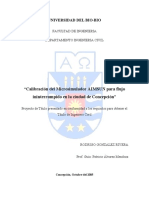 Calibracion Microsimulador AIMSUN para Flujo Ininterrumpido para La Ciudad de Concepcion PDF