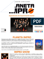 Planeta Impro - Dossier de Ventas_ES