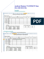 Cara Menggunakan Rumus Vlookup Dan Hlookup Pada Ms Excel