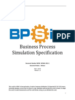 Business Process Simulation Specification