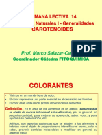 Colorantes naturales I - Generalidades sobre carotenoides