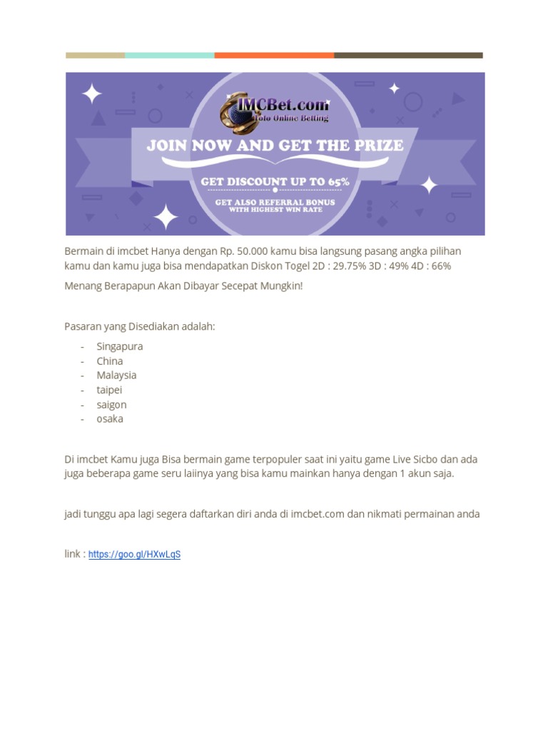 Togel Osaka 4D
, Bandar Online Terpercaya