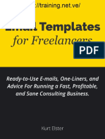 Email Templates For Freelancers PDF