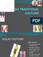 Malaysia Traditional Costume