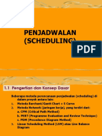 1 PENJADWALAN PROYEK