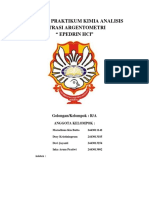 Laporan Praktikum Kimia Analisis Titrasi-1