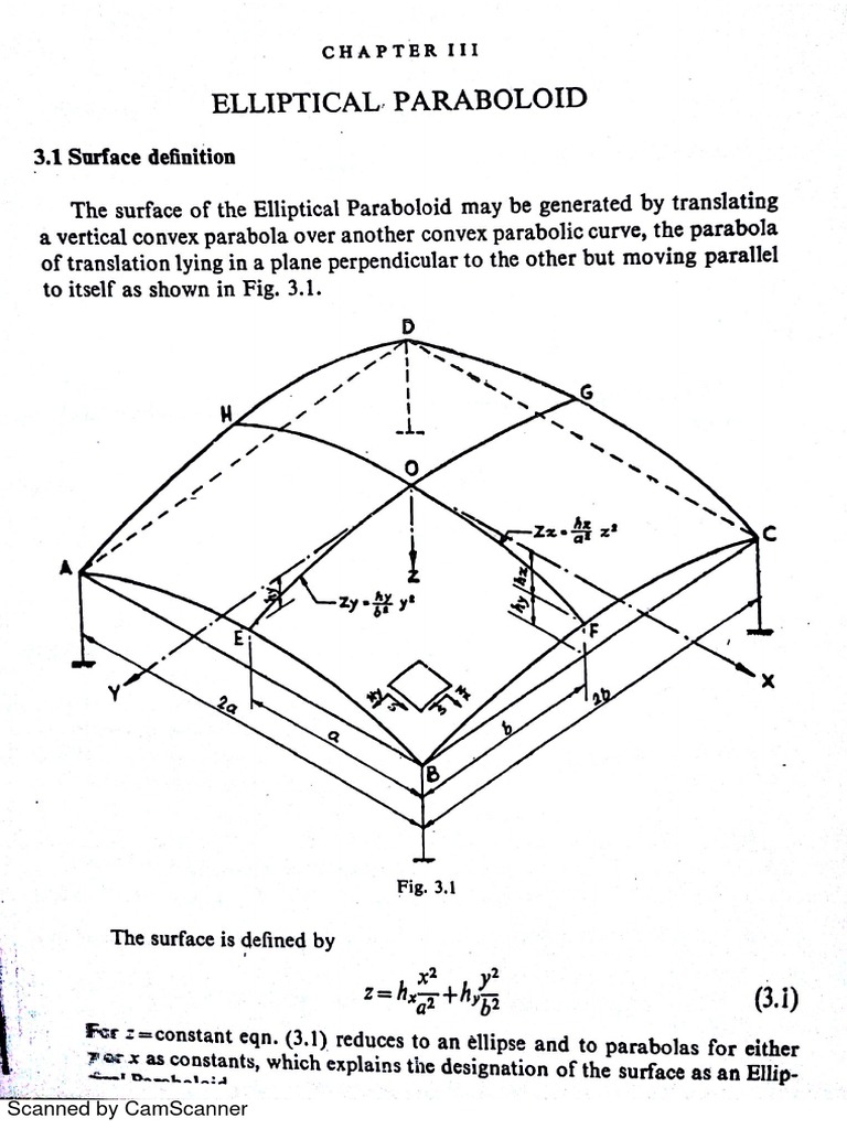 Elliptical Paraboloid
