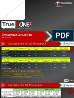Telkomsel 3G throughput calculation