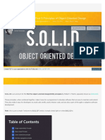 S.O.L.I.D: The First 5 Principles of Object Oriented Design