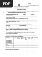 Examination Forms PG