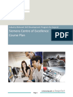 Siemens Centre of Excellence Course Plan: Siemens Skill Development Initiatives