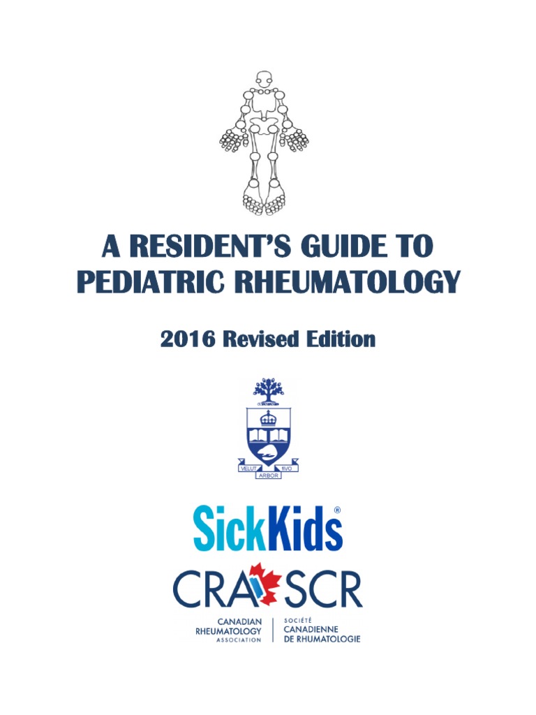 2016 Resident's Pediatric Rheumatology Guide | PDF | Systemic Lupus ...