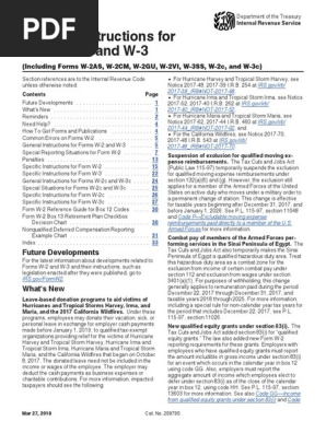 Tax form w3