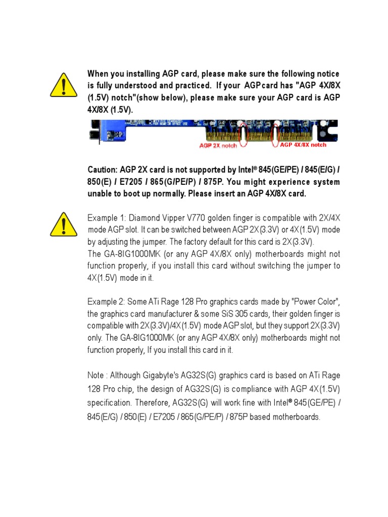 Agp slot meaning and functions