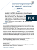 Voltage Profile Improvement, Transmission Line Loss Reduction in Rajasthan Power System: A Case Study