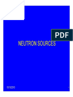 Neutron Sources