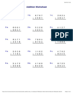 10/07/18, 16) 28 Addition Worksheet