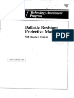 Nij 0108.01 (Ballistic Resistant Protective Materials)