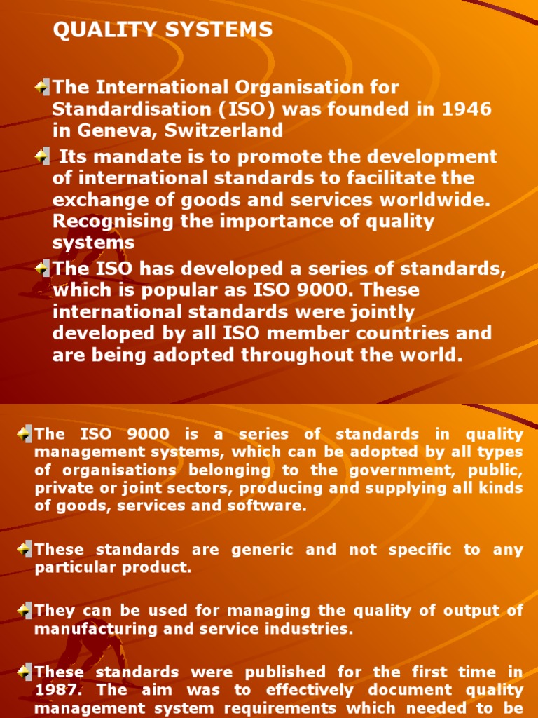 ISO 9000 Quality Management Standards | PDF | Iso 9000 | Quality Management