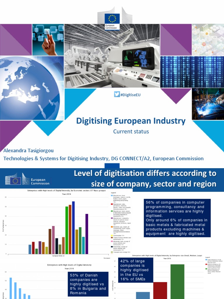 European Industry Digitisation Overview | PDF | Innovation | European Union