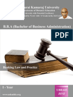 Banking Law Syllabus