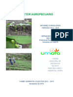 Informe UMATA Agropecuario